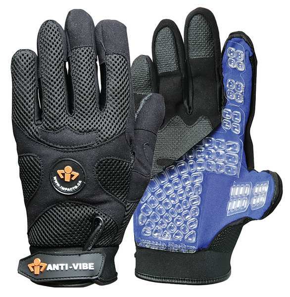 Impacto Anti-Vibration Gloves, Full, L, PR US40840