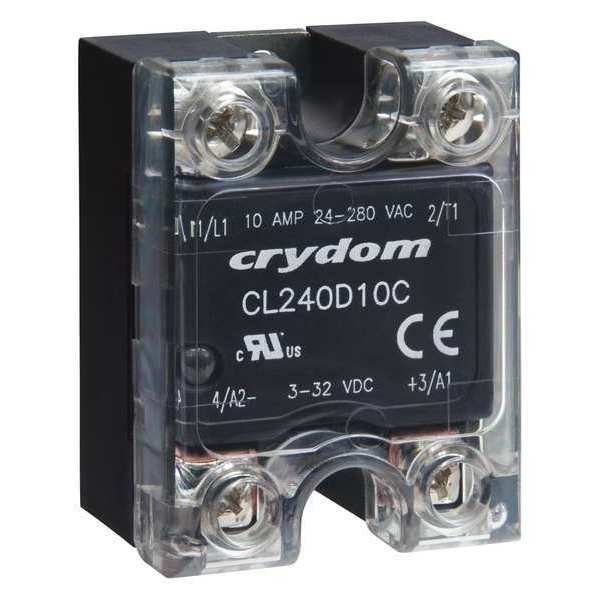Crydom Solid State Relay, 3 to 32VDC, 10A CL240D10RC