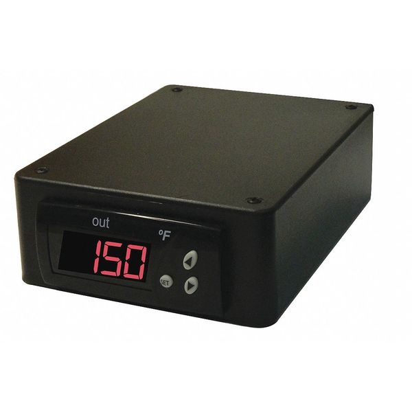 Briskheat Digital Temperature Controller, On/Off, Benchtop, 184-253VAC, °F, J-Type SDC240JF-A