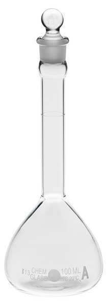 Chemglass Volumetric Flask, 50mL CG-1600-04