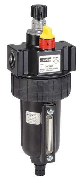 Parker Air Line Lubricator, 3/4In, 90 cfm, 250 psi 17L44BE