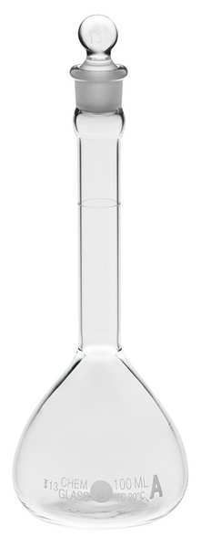 Chemglass Volumetric Flask, 5mL CG-1600-01