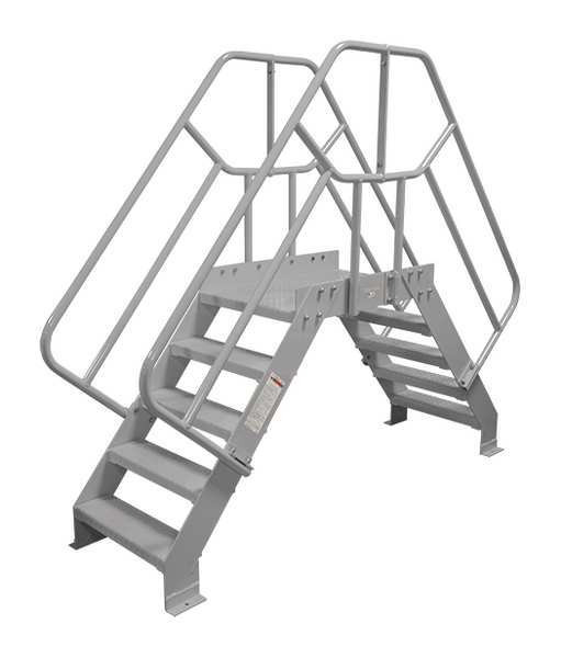 Cotterman Crossover Bridge, 7 Step, Steel, 98In. H. 7SCS36A3C1P3