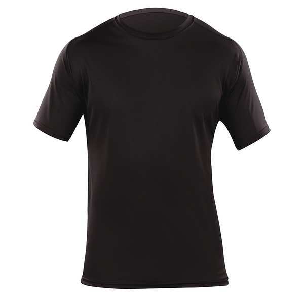 5.11 Loose Fit Crew Shirt, Blk, 100 per. PET, L 40007