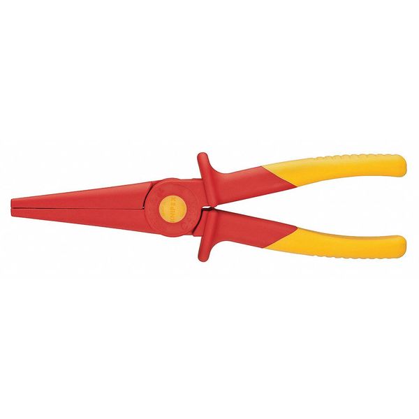 Knipex 8 21/32 in Needle Nose Plier Dipped Handle 98 62 02