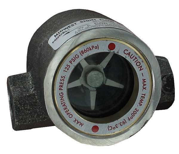 Dwyer Instruments Double Sight Flow Indicator, 316 SS, 1/4In SFI-300SS-1/4