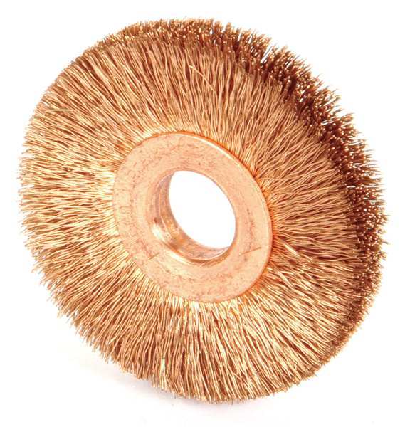 Ampco Safety Tools Nonsparking Crimped Wire Wheel Wire Brush WB-20C