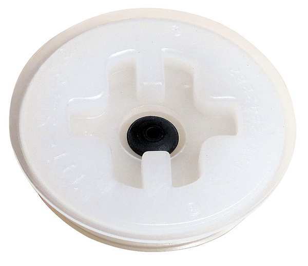 Zoro Select Pressure Relief Plug, Polyethylene, PK10 GTVP20RP