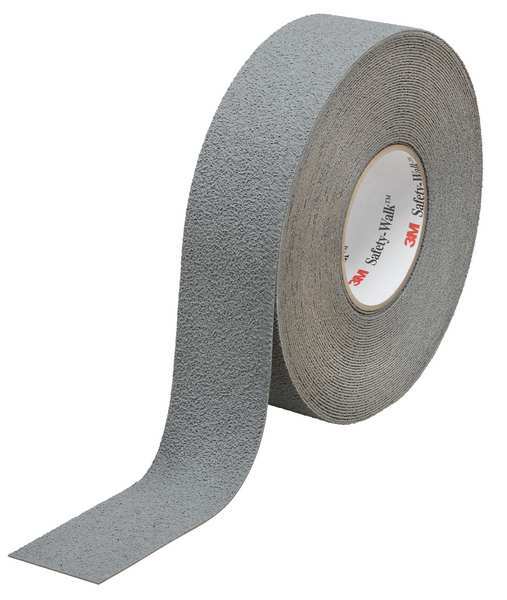 3M Anti-Slip Tape, 1 in W, Gray 370-1X60