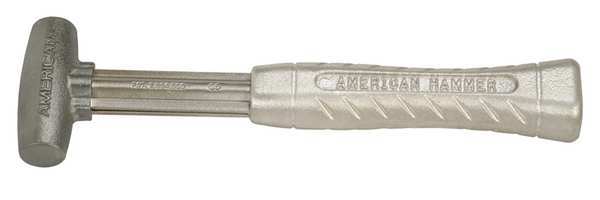 American Hammer Sledge Hammer, 1 lb., 12 In, Aluminum AM1ZNAG
