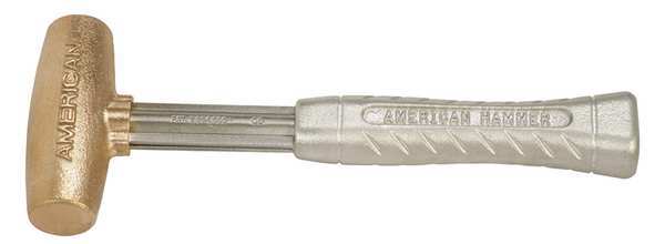 American Hammer Sledge Hammer, 3 lb., 12 In, Aluminum AM3BZAG