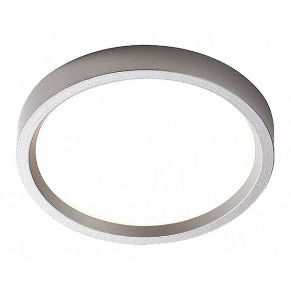 Lightolier Round Downlight, 3000K, Aluminum, 5" S5R830K7AL