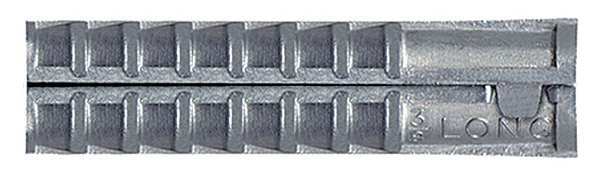 Mkt Fastening Sup-R Lag Long Lag Shield, 5/8" Dia, 2-1/2" L, Alloy Steel Plain, 25 PK 3316000