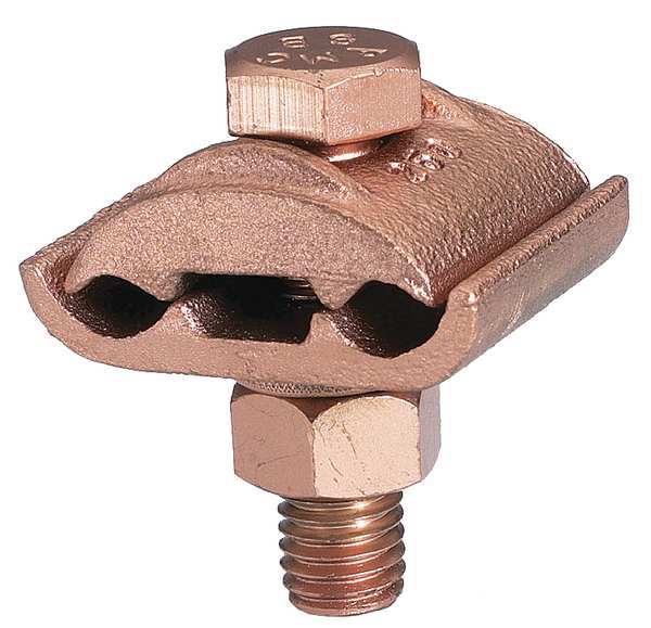 Burndy Ground Connector, 4AWG, 1.74In GC2626