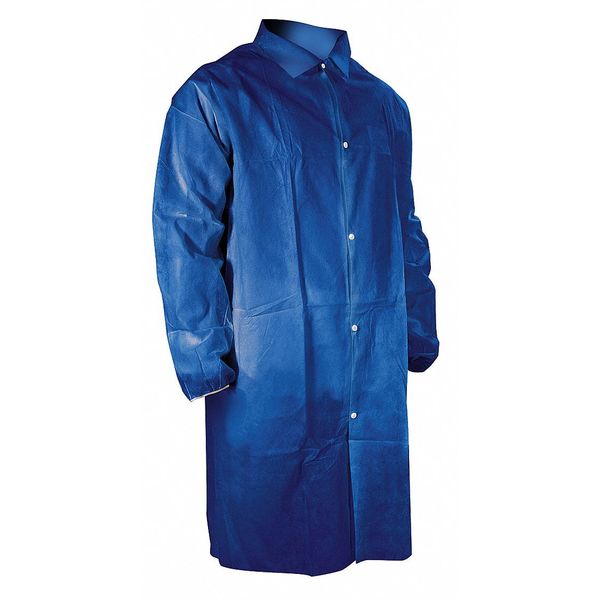 Cellucap Disp Lab Coat, PP, Blue, 3XL, PK25 3302NXXX