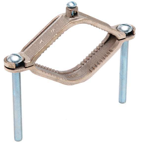 Burndy Pipe Ground Clamp, 10AWG, 2.25In, PK5 C11B