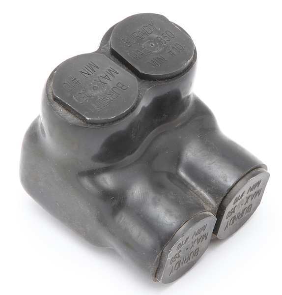 Burndy Insulated Multitap Connector, 2.50 In. L 1PL3502