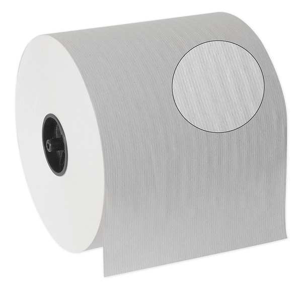 Georgia-Pacific Sofpull Hardwound Paper Towel, 1 Ply Ply, Continuous Roll Sheets, 1000 ft., White, 6 PK 26910