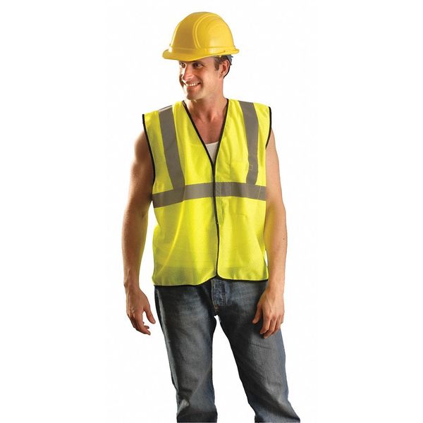 Occunomix 2X/3XL High Visibility Vest, Yellow ECO-GC-Y2/3X