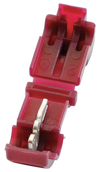 Power First Displacement Connector, 22-18 AWG, PK50 22EW65