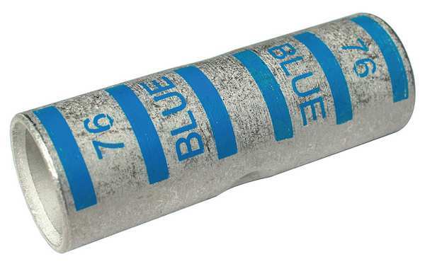 Power First Long Barrel Splice, 3.79 in. L, Blue 22EZ42