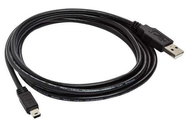 Polyscience USB-A to Mini-B, 6 Ft. 225-669-KIT-GRAINGER