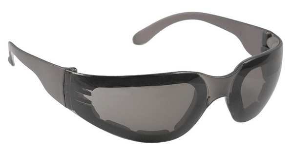 Radians Safety Glasses, Gray Anti-Fog MRF121ID