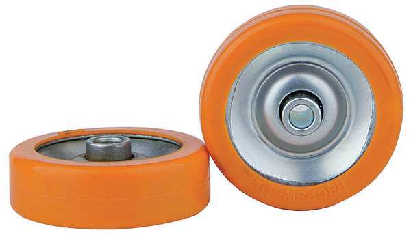 United Sales Skatewheel, Steel, 150 lb., 2-7/32" Dia. PSW1.9X250