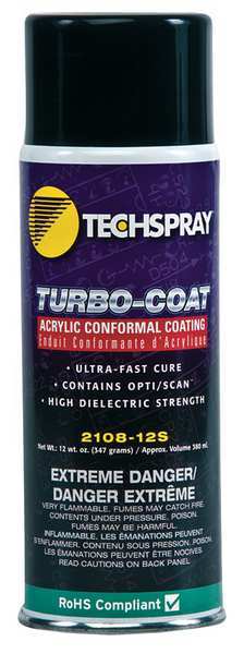 Techspray Conformal Coating, 12 oz 2108-12S