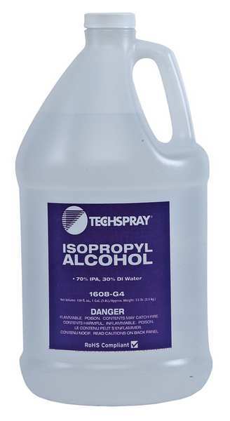 Techspray Isopropyl Alcohol, 70 Percent, 1 gal 1608-G4