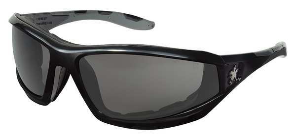 Mcr Safety Safety Glasses, Gray Anti-Fog ; Anti-Scratch 22JJ50