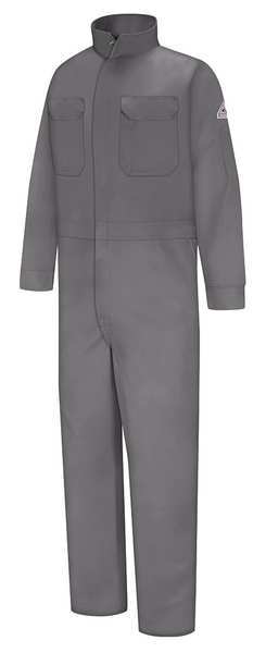 Vf Imagewear Flame Resistant Coverall, Gray, 100% Cotton, 50 CEB2GY RG 50