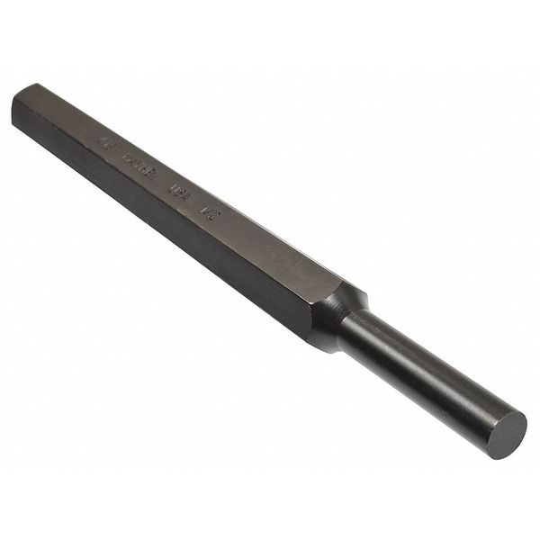 Mayhew Pin Punch, Black, 1/2 in Tip, 3/4 x 10 in 21401