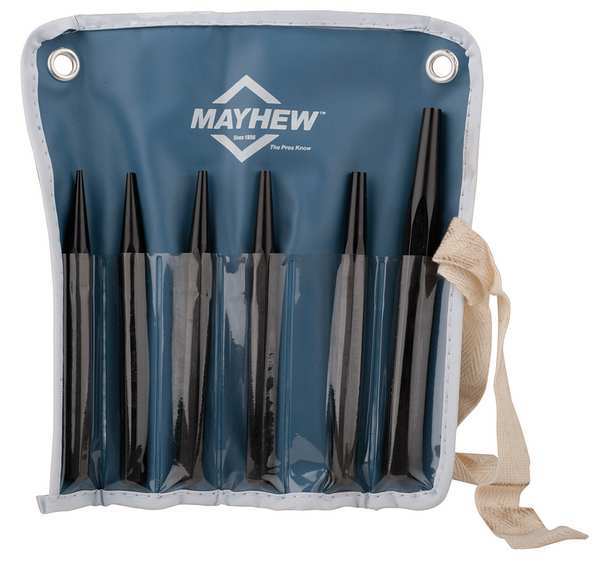 Mayhew Solid Punch Set, Not Tether Capable 61340