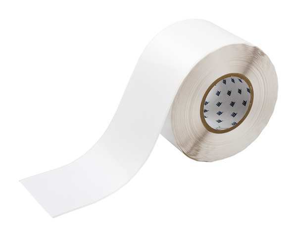 Brady Thermal Transfer Label, White, Labels/Roll: Continuous THT-107-423