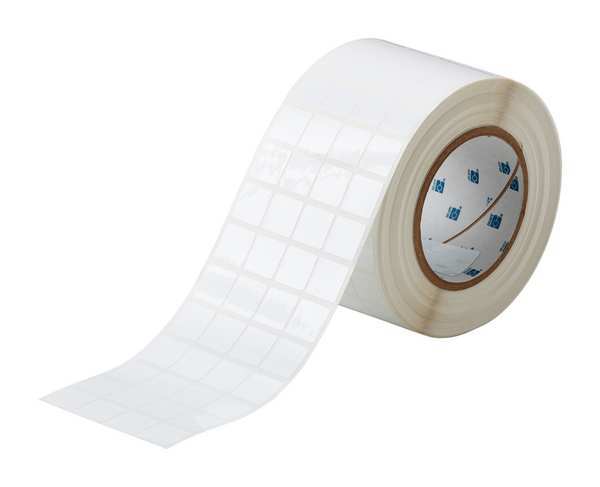 Brady Thermal Transfer Label, White, Labels/Roll: 10,000 THT-50-423-10
