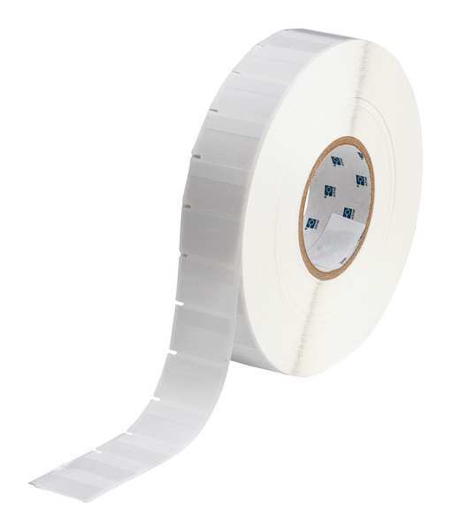 Brady Thermal Transfer Printer Labels, White on Translucent, Labels/Roll: 5000 THT-118-427-5