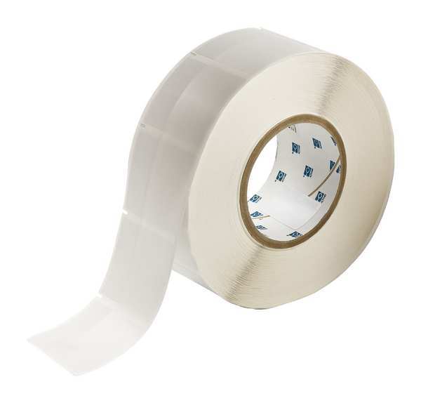 Brady Thermal Transfer Label, White/Translucent, Labels/Roll: 1500 THT-67-427-1.5