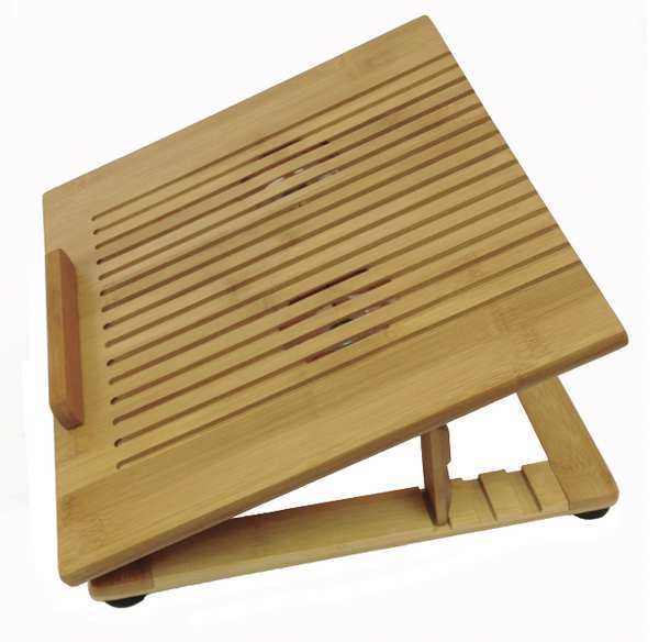 Buddy Products Laptop Stand, Bamboo BB-003