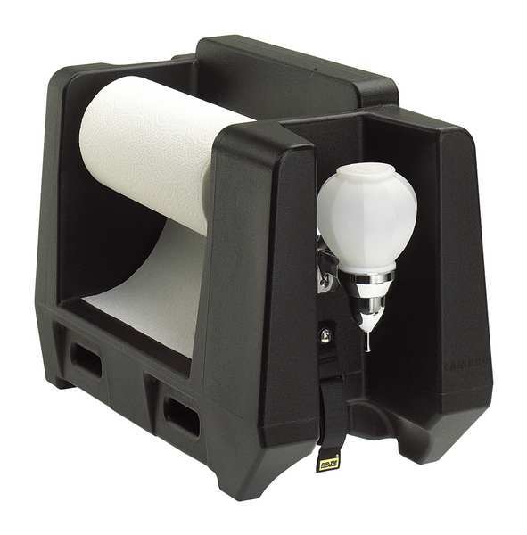 Cambro Handwash Accessory With Paper Towel Roll Dispenser Black EAHWAPR110