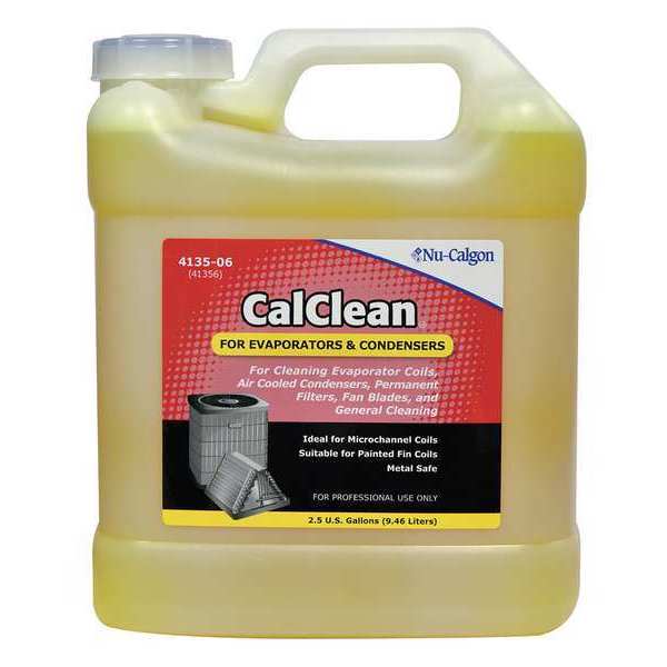 Nu-Calgon Condenser Cleaner, Liquid, 2.5 gal 4135-06