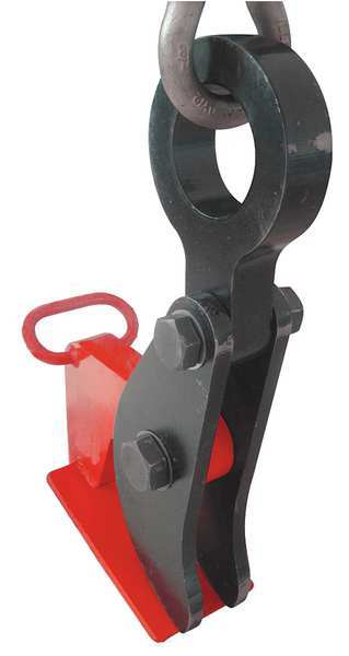 Dayton Plate Clamp, Steel, Horizontal, 22000 lbs, PK2 22NC02