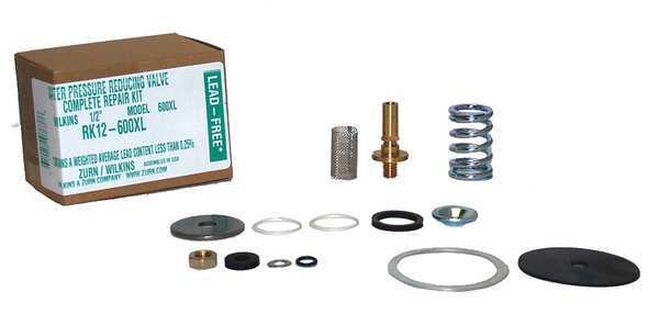Zurn Repair Kit, 1/2 In, Use w/22N570 RK12-600XL