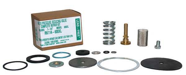 Zurn Repair Kit, 1-1/4 In, Use w/22N573 RK114-600XL