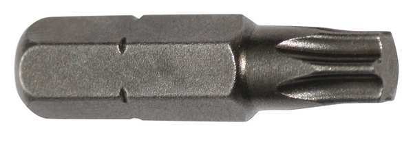 Apex Tool Group Torsion Bit, SAE, 1/4", Hex, T27, 1", PK5 440-TX-27I-5PK