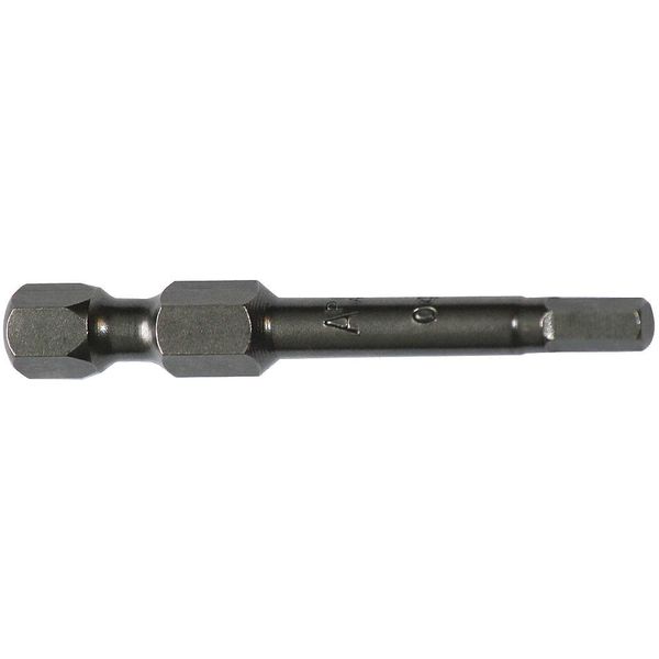 Apex Tool Group Power Bit, SAE, 1/4", Hex Power Drive, PK5 AM-02-5PK