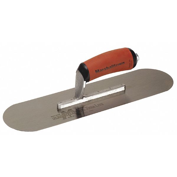 Marshalltown Swimming Pool Trowel, Rnd End, 16x4-1/2 In SP16SD