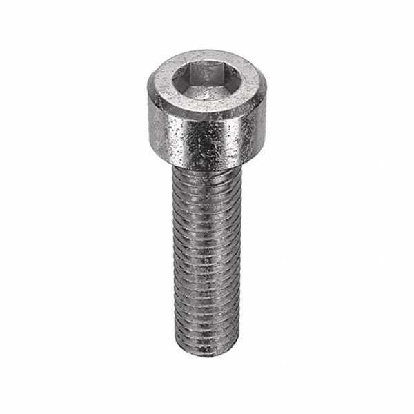 Zoro Select #10-32 Socket Head Cap Screw, Plain 316 Stainless Steel, 1 in Length, 100 PK U55041.019.0100