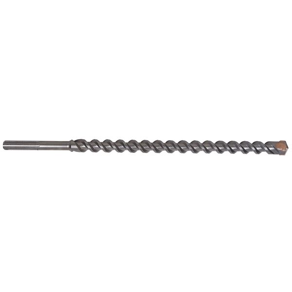 Westward 4-Cutter Hammer Drill Bit 1" x 13-1/2"L, SDS Max 22UW64