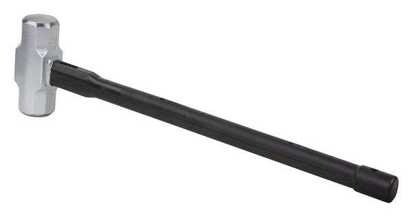 Westward Sledge Hammer, 6 lb., 30 In, Rubber/Steel 22XP75